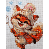 Cross Stitch Kit "Playful Fox" – Riolis A1018