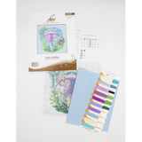 Cross Stitch Kit "Baby Jellyfish" Aine SRA1039 – Sea Jellyfish 15×15 cm