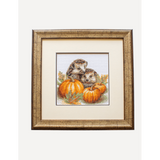 Kit de punto de cruz Aine Collection A1021 – “Erizos en la cosecha”