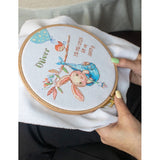 Kit punto de cruz Boy Birth Sampler A1028 Aine