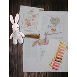 Kit punto de cruz Girl Birth Sampler A1029 Aine