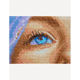 Aine Cross Stitch Kit A1032 Bubblegum Dreams – Modern Portrait on 14 Aida