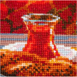 Kit de punto de cruz Riolis 2342 – Istanbul Cats, gatos en Estambul, 40 × 30 cm
