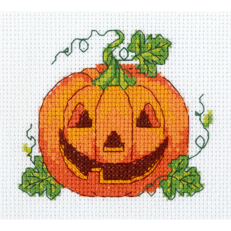 Kit de Punto de Cruz KLART 12-063 – Pumpkin