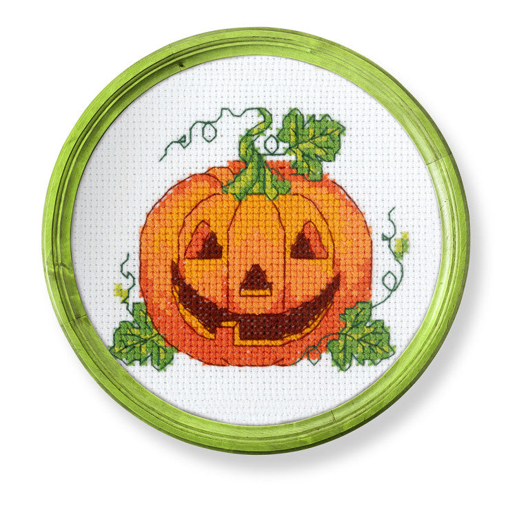 Kit de Punto de Cruz KLART 12-063 – Pumpkin