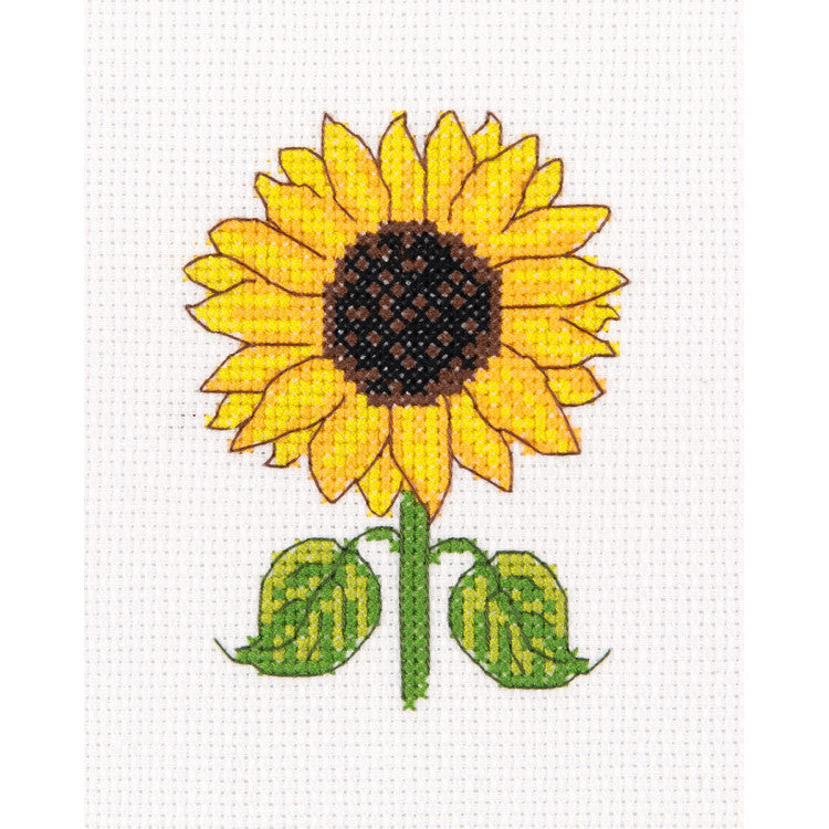 Kit de Punto de Cruz KLART 12-064 – Sunflower