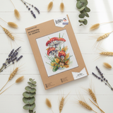 Klart cross stitch kit - "Magical Amanitas" KL8-515