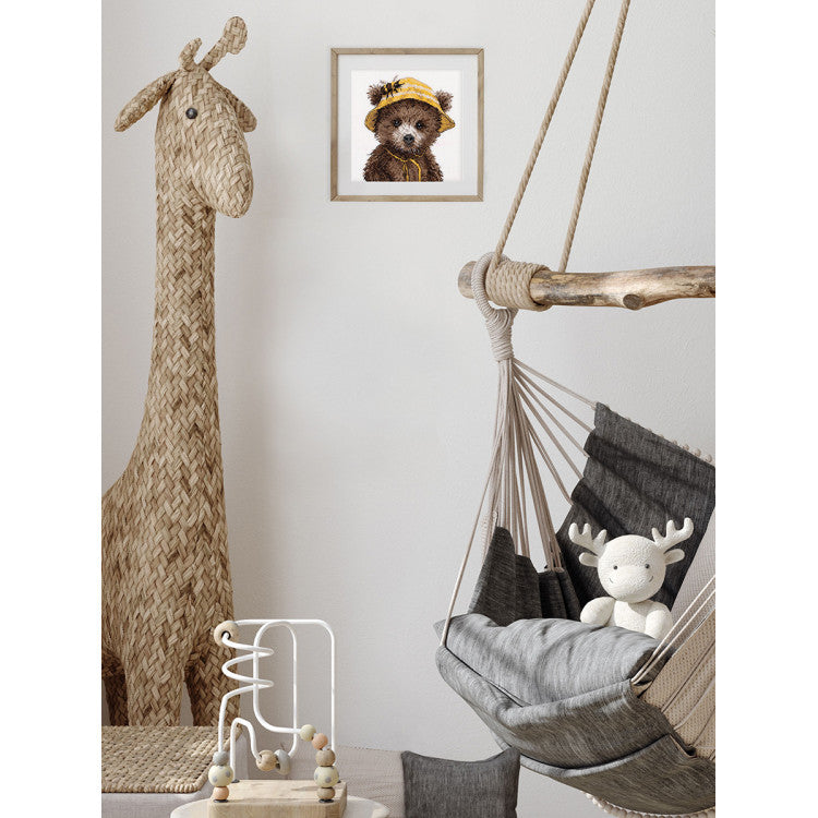 KLART Cross Stitch Kit 8-584 – Bear the Beekeeper