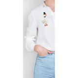 PANNA Traditional Embroidery Kit "Goose in a Top Hat" PJK-2317