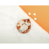 PANNA Embroidery kit "Brooch. Sleeping cat" PJK-2322