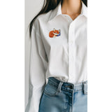 PANNA Embroidery Kit "Brooch. Sleeping Fox" PJK-2344