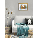 Kit de Punto de Cruz PANNA PPR-7463 – New Year in the Village