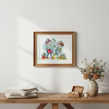 Cross stitch kit "Grandmas with Pickles" SANB-18