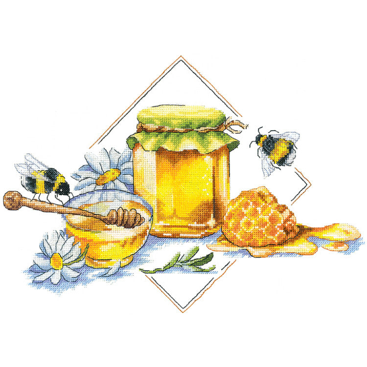 Honey – Kit de Punto de Cruz Andriana SANM-40