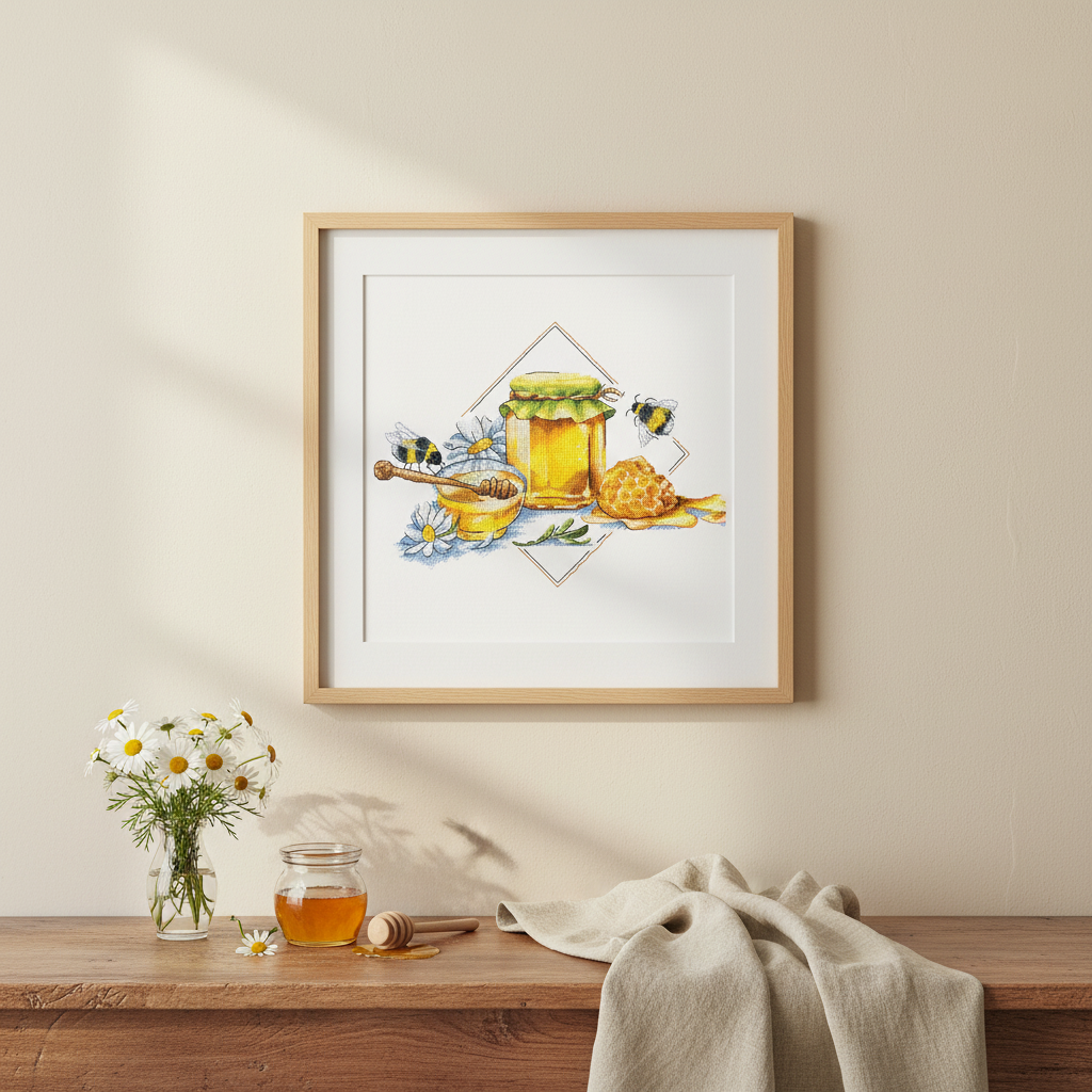 Andriana SANM-40 Honey Cross Stitch Kit