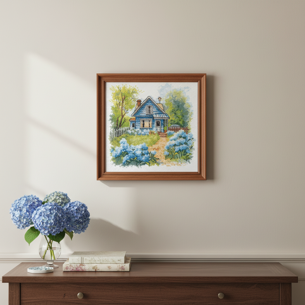 Cross Stitch Kit "At the Country House" - Andriana SANN-37