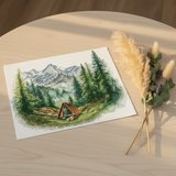 Cross Stitch Kit "Alone with Nature" SANN-38