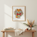 Cross Stitch Kit "Autumn Tea" Andriana SANO-32 – Fox Embroidery