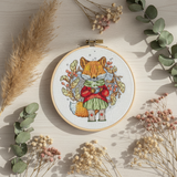 Cross Stitch Kit "Autumn Tea" Andriana SANO-32 – Fox Embroidery
