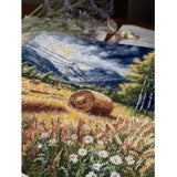 Cross Stitch Kit "Before the Storm" Andriana SANP-78 – Countryside landscape with storm 24.5x23.5 cm Aida 16 ct
