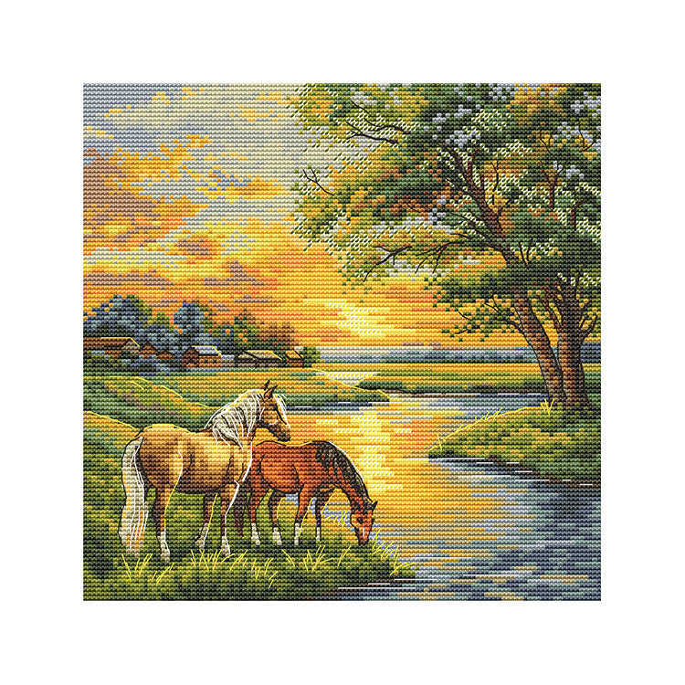 Kit de Punto de Cruz ANDRIANA SANR-58 – Native Lands