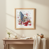 Kit de Punto de Cruz "Waxwing" de Andriana SANS-72