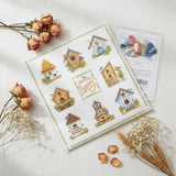Birdhouses – Cross Stitch Kit SANS-74 Andriana