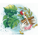 Cross Stitch Kit "Floral Parade" SANTS-12