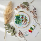 Kit de point de croix « Défilé floral » SANTS-12