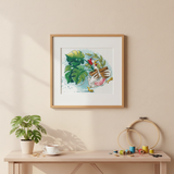 Kit de point de croix « Défilé floral » SANTS-12
