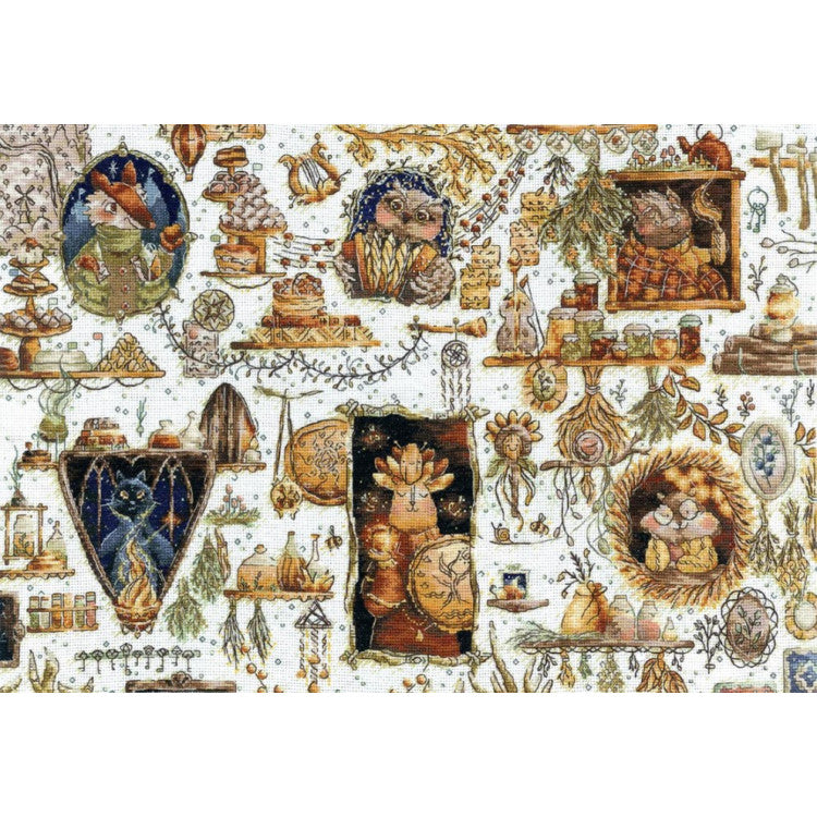 Cross Stitch Kit "Magical Beasts" SANV-48 by Andriana
