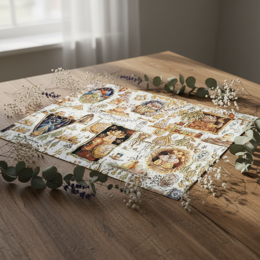 Kit de Punto de Cruz "Bestias Mágicas" SANV-48 de Andriana