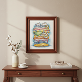 The Cat is Resting – Andriana Cross Stitch Kit SANV-55