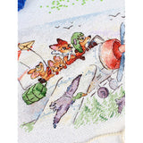 Kit de punto de cruz MP Studia SM-1250 Let’s Fly South – Volamos al Sur 15x20 cm