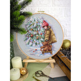 MP Studia SNV-1018 Near the Decorated Christmas Tree