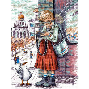 Kit de punto de cruz Una buena foto MP Studia SNV-959