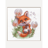 Kit de punto de cruz Aine Collection SRA1022 – “Curious Fox”