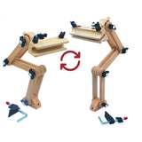 Soporte de mesa ajustable Nurge 190-26 para bordado con cabezal 2 en 1 Snap Head