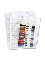 Kit de punto de cruz Karabas-Barabas SR-1179 MP Studia | Canvas plástico 14 ct