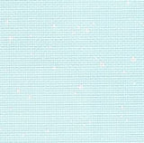 Zweigart Splash 14ct Aida Fabric – No. 3706/5429 (Blue with White Specks)