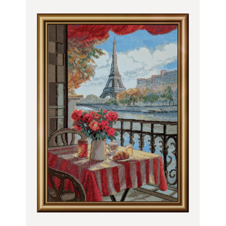 Kit de Punto de Cruz - Aine Collection "Sunny Paris" A1013