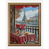 Kit de Punto de Cruz - Aine Collection "Sunny Paris" A1013