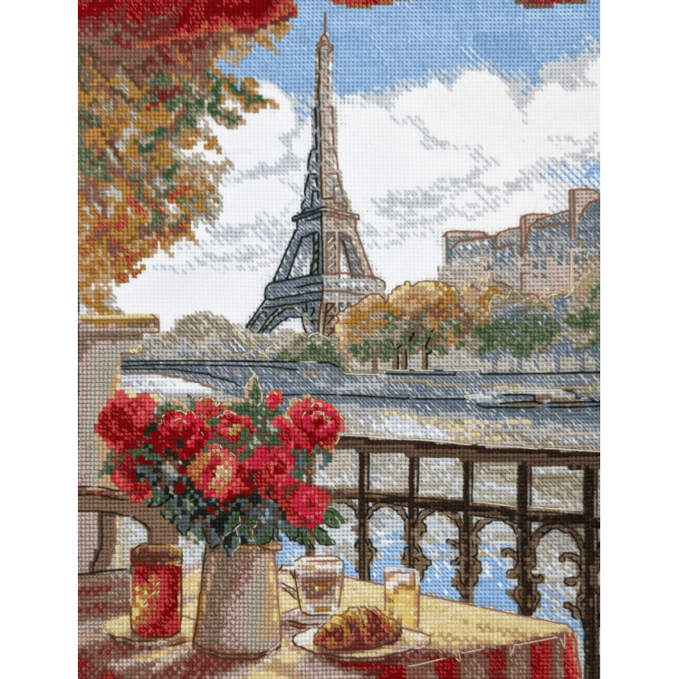 Kit de Punto de Cruz - Aine Collection "Sunny Paris" A1013