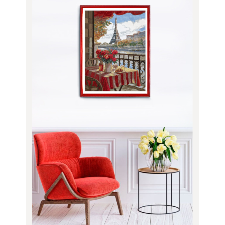 Kreuzstich-Set - Aine Collection "Sunny Paris" A1013