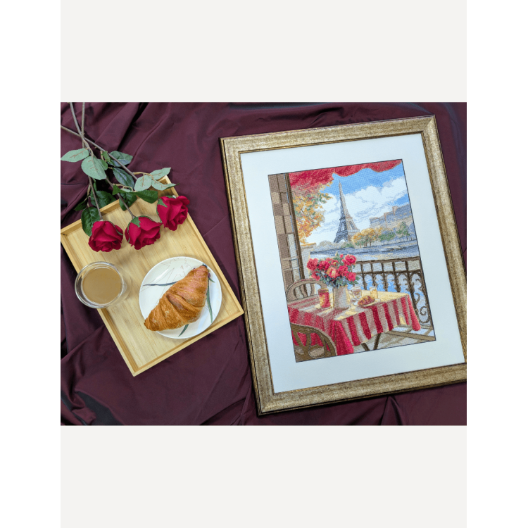 Kreuzstich-Set - Aine Collection "Sunny Paris" A1013