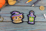Kit de punto de cruz MP Studia ST-1082 – “Adornos de Halloween”