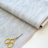 Tela AIDA 14 ct Zweigart marmoleada gris vintage para punto de cruz