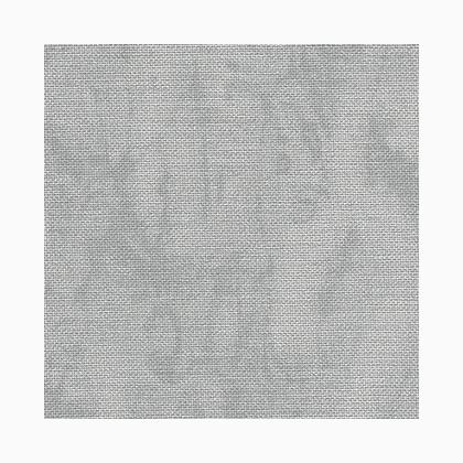 Tela Milana Evenweave 36 ct Zweigart Vintage Grey 3548/7729 para punto de cruz y bordado uniforme fino