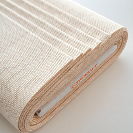 Rollo de tela Easy Count Zweigart Stern-Aida 14 ct de algodón.