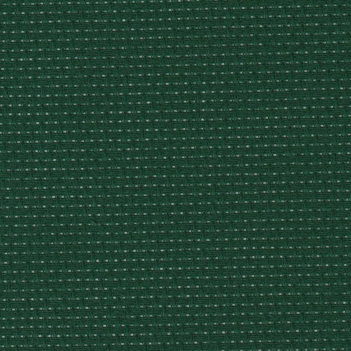 Tela Binca Zweigart 8 ct color Forest Green 1006/647 algodón verde oscuro para punto de cruz y bordado